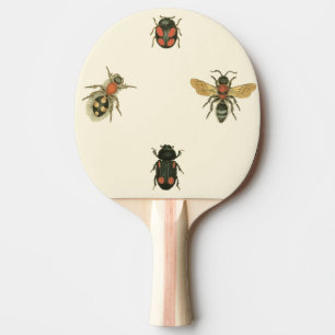 Raquette De Ping Pong Mouches et scarabées par le studio de vision