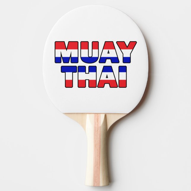 Raquette De Ping Pong Muay Thai (Devant)