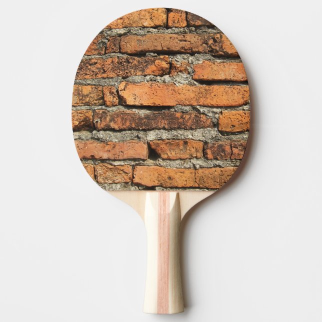 Raquette De Ping Pong Mur en briques antique (Devant)