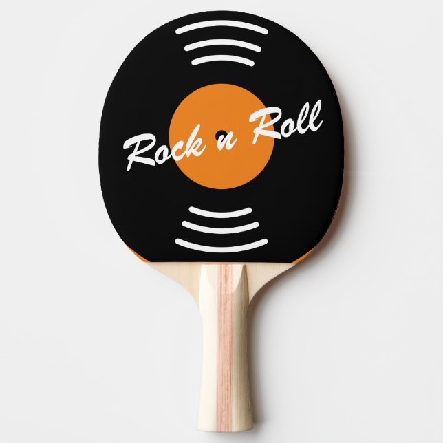 Raquette De Ping Pong Musique vinyle table ping pong paddles (Devant)
