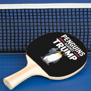 Raquette De Ping Pong Nageoires de pingouin levées résistent aux pingoui