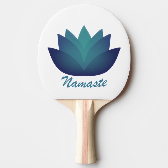 Raquette De Ping Pong Namaste Lotus Flower (Devant)