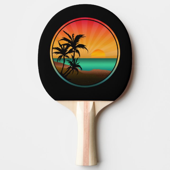 RAQUETTE DE PING PONG NATURE PLAGE ÉTÉ (Devant)