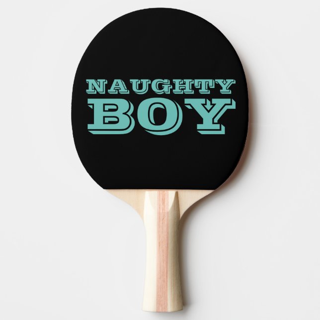 Raquette De Ping Pong NAUGHTBOY, Drôle Ping Paddles (Devant)