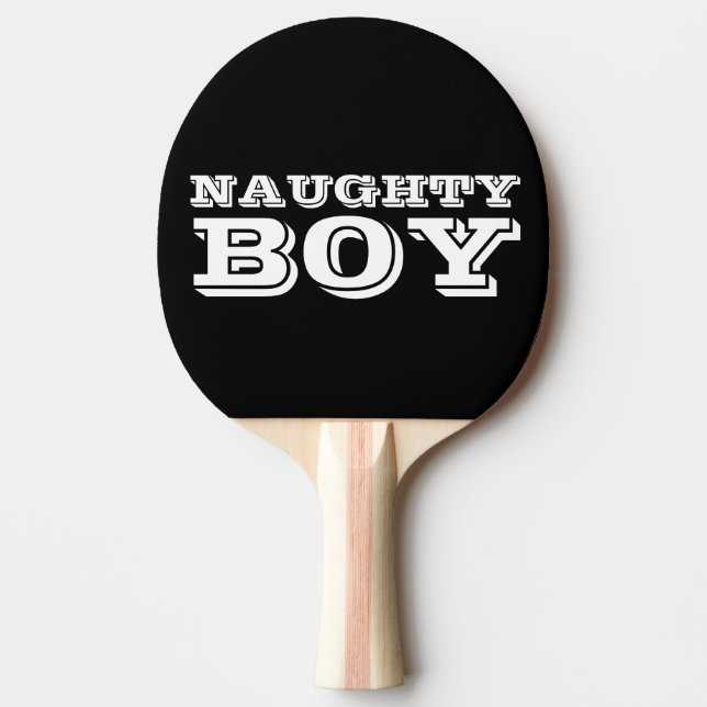 Raquette De Ping Pong NAUGHTBOY, Drôle Ping Paddles (Devant)