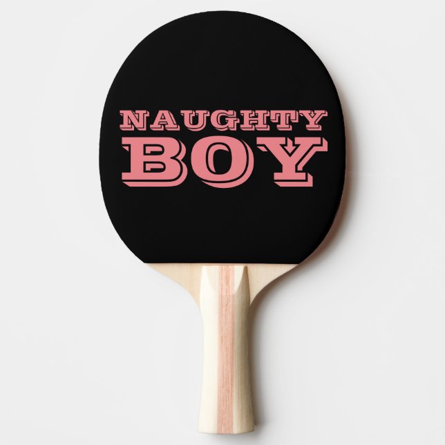 Raquette De Ping Pong NAUGHTBOY, Drôle Ping Paddles (Devant)
