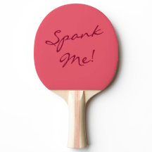 Naughty Fun Spank Me Spançant Ping Pong Paddle