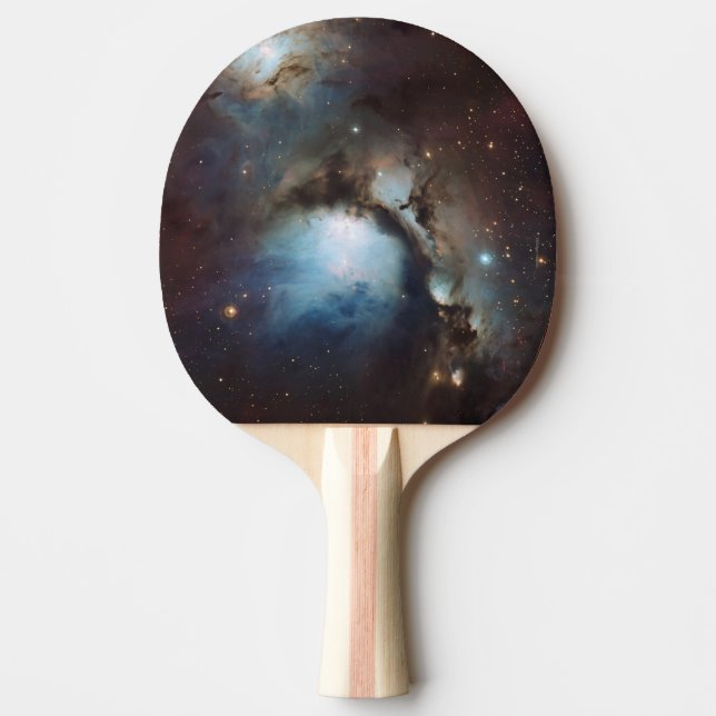 Raquette De Ping Pong Nébuleuse d'Orion Messier 78 Photo de l'Espace Rée (Devant)