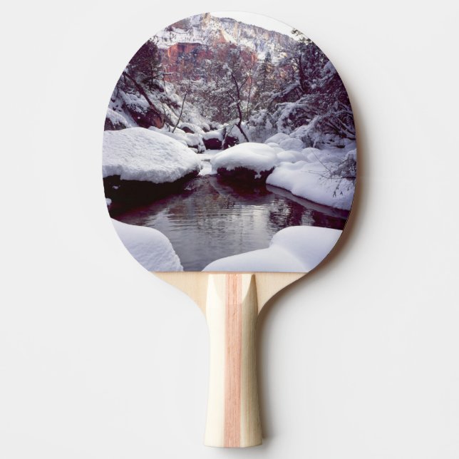 Raquette De Ping Pong Neige épaisse à Middle Emerald Pools (Devant)