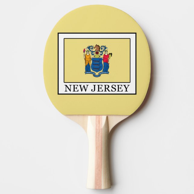 Raquette De Ping Pong New Jersey (Devant)