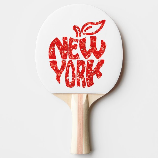 RAQUETTE DE PING PONG NEW YORK (Devant)