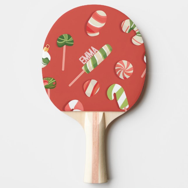 Raquette De Ping Pong Noël (Devant)
