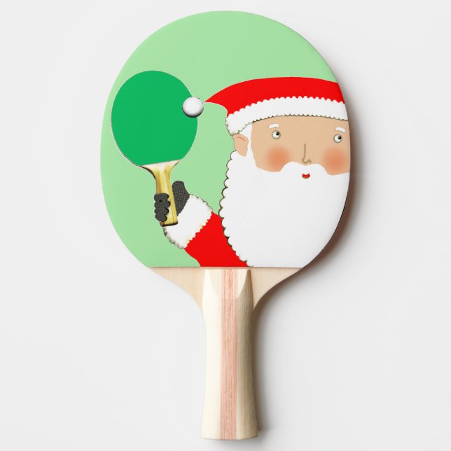 Raquette De Ping Pong Noël drôle de vacances (Devant)