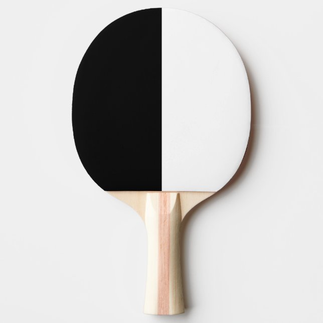 Raquette De Ping Pong Noir et blanc (Devant)