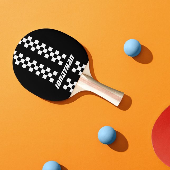 Raquette De Ping Pong Nom Couleurs entièrement personnalisées Double À d (Créateur téléchargé)