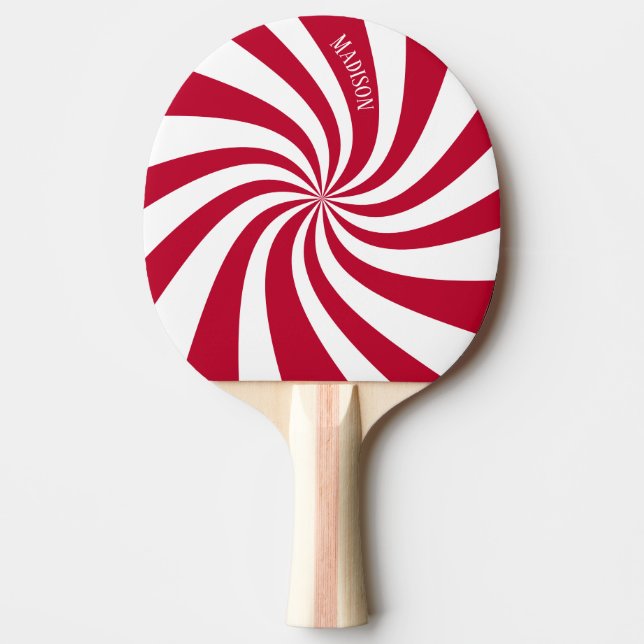 Raquette De Ping Pong Nom de la magnéta Spiral Moderne (Devant)