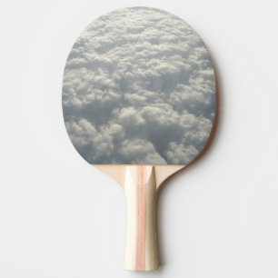 RAQUETTE DE PING PONG NUAGES DE FLUFFE BLANC