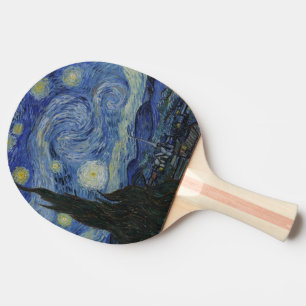 Raquette De Ping Pong Nuit étoilée par Vincent Van Gogh