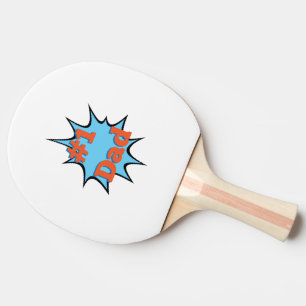 Raquette De Ping Pong Numéro Un Papa #1
