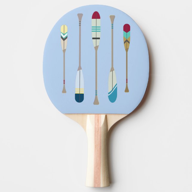 Raquette De Ping Pong Oars vintages (Devant)