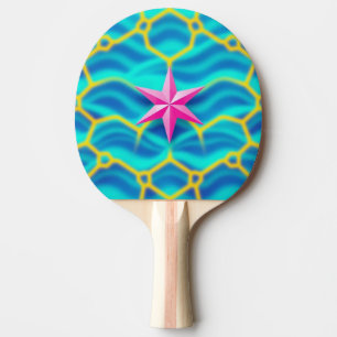 Raquette De Ping Pong Oasis Teal Pong