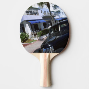 Raquette De Ping Pong Ocean Drive, Miami Beach Floride