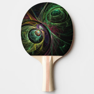 Raquette De Ping Pong OEil aux yeux Art Abstrait