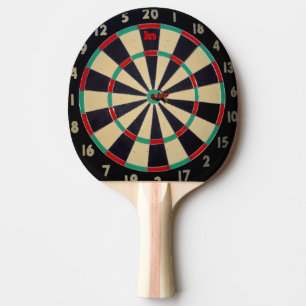 Raquette De Ping Pong Oeil De Bulles Sur Un Tableau À Dessous,
