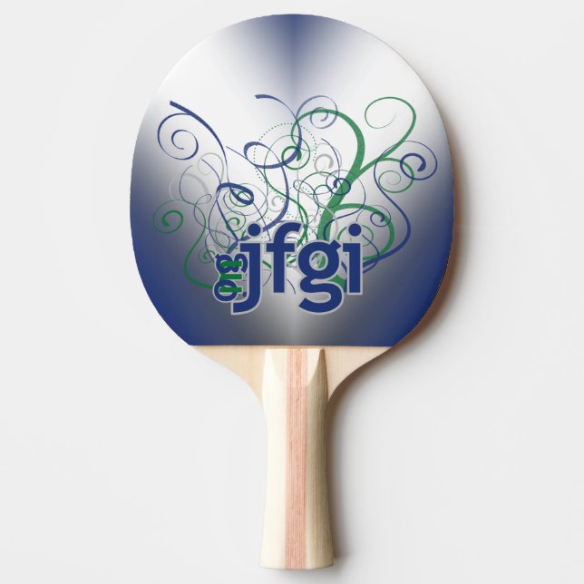 Raquette De Ping Pong Oh mon Dieu ! (Devant)