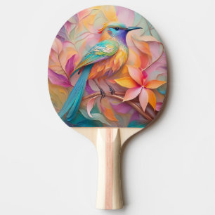 Raquette De Ping Pong Oiseau Chanson Violet Gorge Fantastique