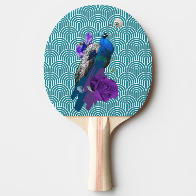 Raquette De Ping Pong Oiseau exotique  (Devant)