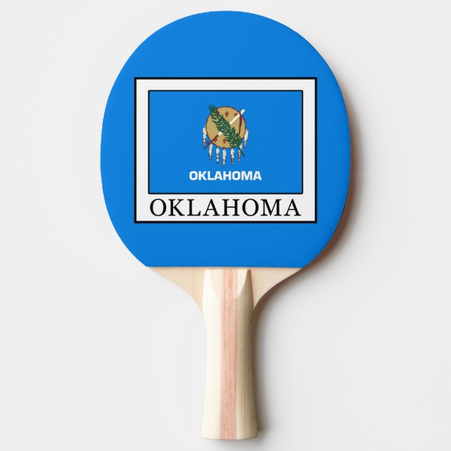 Raquette De Ping Pong Oklahoma (Devant)