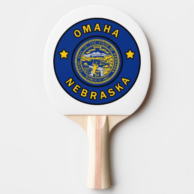 Raquette De Ping Pong Omaha Nebraska (Devant)