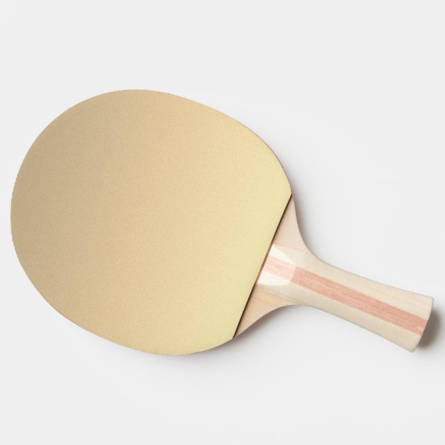 Raquette De Ping Pong Ombre Or (Côté)