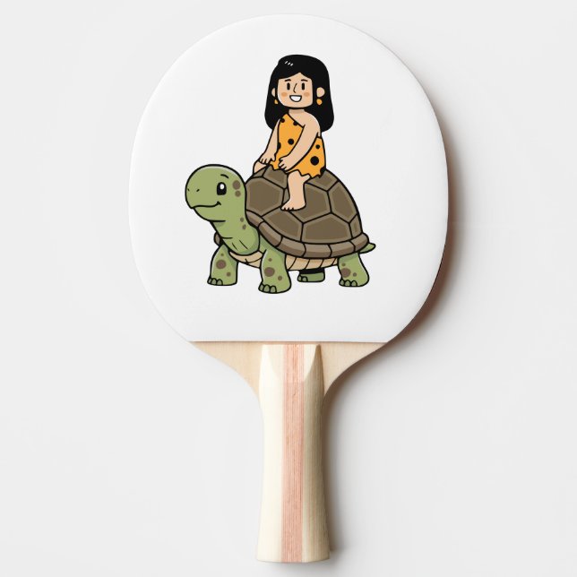 Raquette De Ping Pong Oona et la Tortue (Devant)