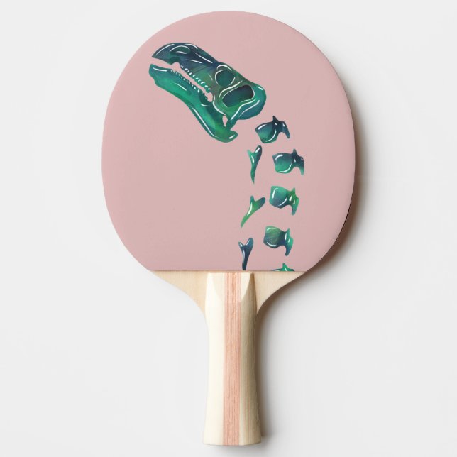 Raquette De Ping Pong Opal Iguanodon Dinosaur (Devant)