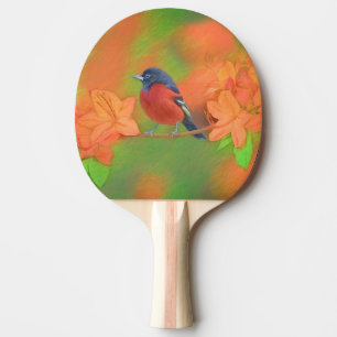 Raquette De Ping Pong Orchard Oriole Songbird Peinture Oiseau original