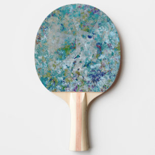 Raquette De Ping Pong Original Moderne Un Design D'Art Abstrait