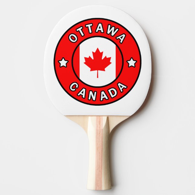 Raquette De Ping Pong Ottawa Canada (Devant)