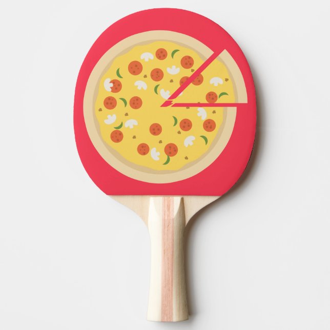 RAQUETTE DE PING PONG PADDAIRES DE PING PING PIZZA (Devant)