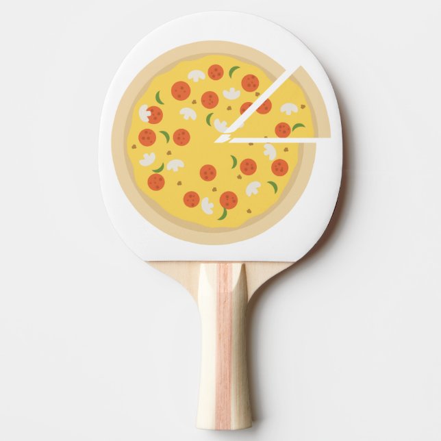 RAQUETTE DE PING PONG PADDAIRES DE PING PING PIZZA (Devant)