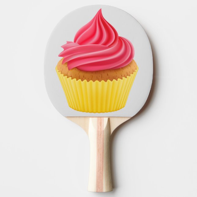 RAQUETTE DE PING PONG PADDAIRES DE PING-PONG CUPCAKE (Devant)