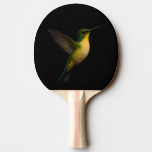 Raquette De Ping Pong Paddle de ping-pong Black 4 Luxe, Colibri volant