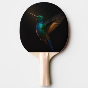 Raquette De Ping Pong Paddle de ping-pong Black 4 Luxe, Colibri volant