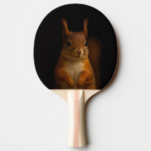 Raquette De Ping Pong Paddle de ping-pong Black 4 Luxe, écureuil rouge