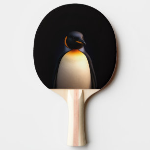 Raquette De Ping Pong Paddle de ping-pong Black 4 Luxe, Empereur Penguin