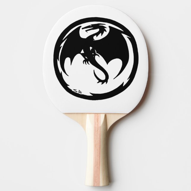 Raquette De Ping Pong Paddle de ping-pong Black Dragon (Devant)