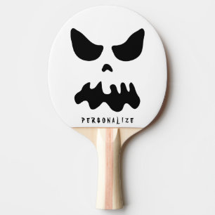 Raquette De Ping Pong Paddle de ping-pong d'Halloween effrayant pour le