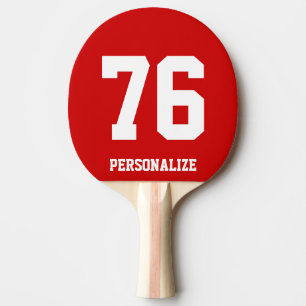 Raquette De Ping Pong Paddle de ping-pong Jersey pour ping-pong
