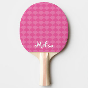 Raquette De Ping Pong Paddle de ping pong rose pétoncle pour fille de p